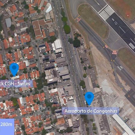Rock Cgh Suites - Aeroporto De Congonhas São Paulo Eksteriør bilde